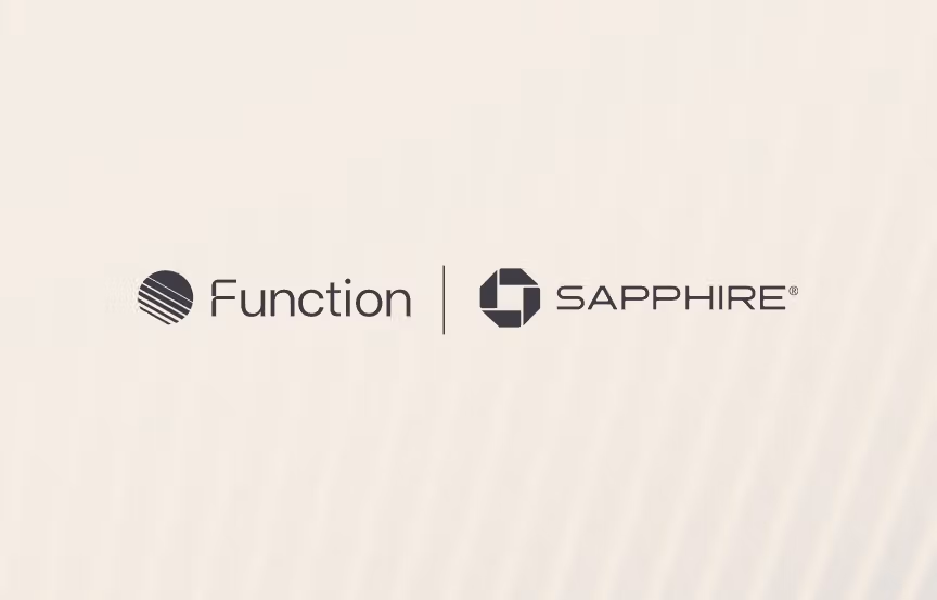 Function x Chase Sapphire promotional artwork.